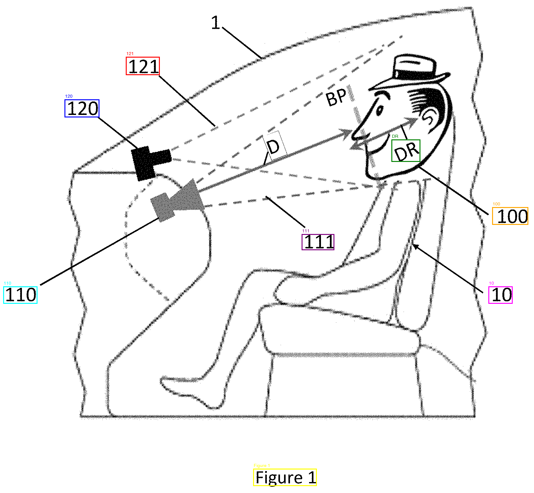 Sheet 01 at 270 degrees — upright, all labels detected